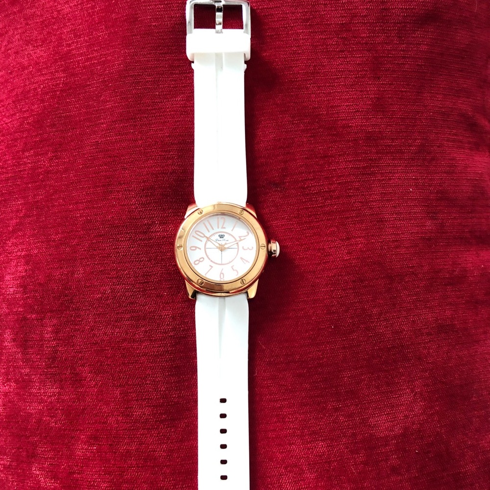 Glamrock watch in copper and gold
